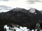 Archived image Webcam Hornbahn mountain station Hindelang 15:00