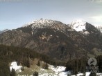 Archived image Webcam Hornbahn mountain station Hindelang 13:00