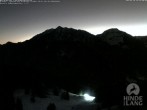 Archiv Foto Webcam Bergstation Hornbahn, Blick Rodelbahn 06:00