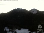 Archiv Foto Webcam Bergstation Hornbahn, Blick Rodelbahn 05:00