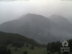 Archived image Webcam Hornbahn mountain station Hindelang 19:00