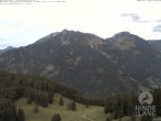 Archiv Foto Webcam Bad Hindelang: Bergstation Hornbahn 19:00