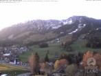 Archiv Foto Webcam Oberjoch: Blick vom Familux Resort aufs Skigebiet am Iseler 05:00