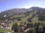 Archiv Foto Webcam Oberjoch: Blick vom Familux Resort aufs Skigebiet am Iseler 14:00
