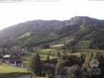 Archiv Foto Webcam Oberjoch: Blick vom Familux Resort aufs Skigebiet am Iseler 05:00
