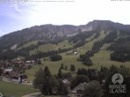 Archiv Foto Webcam Oberjoch: Blick vom Familux Resort aufs Skigebiet am Iseler 11:00