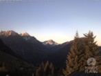 Archiv Foto Webcam Oberjoch: Blick vom Familux Resort auf die Allgäuer Hochalpen 05:00
