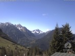 Archiv Foto Webcam Oberjoch: Blick vom Familux Resort auf die Allgäuer Hochalpen 09:00