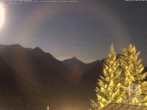 Archiv Foto Webcam Oberjoch: Blick vom Familux Resort auf die Allgäuer Hochalpen 01:00