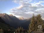 Archiv Foto Webcam Oberjoch: Blick vom Familux Resort auf die Allgäuer Hochalpen 05:00