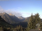 Archiv Foto Webcam Oberjoch: Blick vom Familux Resort auf die Allgäuer Hochalpen 06:00
