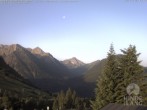 Archiv Foto Webcam Oberjoch: Blick vom Familux Resort auf die Allgäuer Hochalpen 05:00