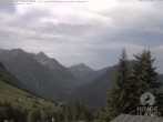 Archiv Foto Webcam Oberjoch: Blick vom Familux Resort auf die Allgäuer Hochalpen 09:00