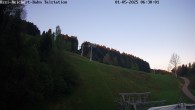 Archiv Foto Webcam Ofterschwang: Talstation Ossi-Reichert-Bahn 05:00