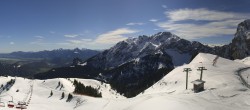 Archiv Foto Webcam Pfronten Breitenberg: Panorama Skigebiet 09:00