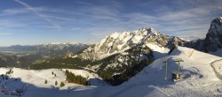 Archiv Foto Webcam Pfronten Breitenberg: Panorama Skigebiet 17:00