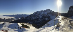 Archiv Foto Webcam Pfronten Breitenberg: Panorama Skigebiet 09:00