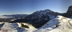 Archiv Foto Webcam Pfronten Breitenberg: Panorama Skigebiet 11:00