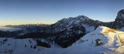 Archiv Foto Webcam Pfronten Breitenberg: Panorama Skigebiet 15:00