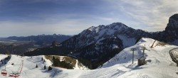 Archiv Foto Webcam Pfronten Breitenberg: Panorama Skigebiet 11:00