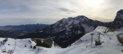 Archiv Foto Webcam Pfronten Breitenberg: Panorama Skigebiet 09:00