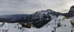 Archiv Foto Webcam Pfronten Breitenberg: Panorama Skigebiet 11:00