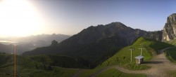 Archiv Foto Webcam Pfronten Breitenberg: Panorama Skigebiet 06:00