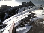 Archiv Foto Webcam Breitenbergbahn in Pfronten: Ausgang Berg 09:00