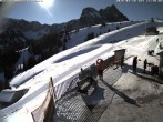 Archiv Foto Webcam Breitenbergbahn in Pfronten: Ausgang Berg 11:00