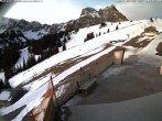 Archiv Foto Webcam Breitenbergbahn in Pfronten: Ausgang Berg 06:00