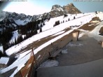 Archived image Webcam Breitenbergbahn: mountain station 05:00