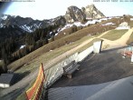 Archiv Foto Webcam Breitenbergbahn in Pfronten: Ausgang Berg 01:00