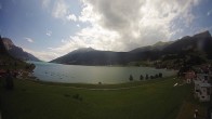 Archiv Foto Webcam Reschensee: Seehotel Panorama Relax 13:00