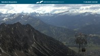 Archiv Foto Webcam Oberstdorf Nebelhorn: Bergstation Höfatsblick 13:00