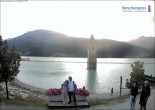 Archived image Webcam The Church Tower in the Lake Resia 12:00