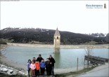 Archived image Webcam The Church Tower in the Lake Resia 09:00