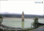 Archiv Foto Webcam Versunkener Turm im Reschensee 07:00