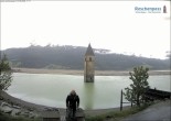Archiv Foto Webcam Versunkener Turm im Reschensee 11:00