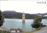 Archiv Foto Webcam Versunkener Turm im Reschensee 07:00