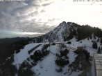 Archiv Foto Webcam Tegelbergbahn: Gleitschirm Startplatz 07:00