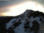 Archiv Foto Webcam Tegelbergbahn: Gleitschirm Startplatz 06:00