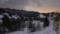 Archiv Foto Webcam Oberstaufen: Biohotel Schratt - Blick zur Imbergbahn 05:00