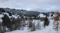 Archiv Foto Webcam Oberstaufen: Biohotel Schratt - Blick zur Imbergbahn 07:00