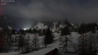 Archiv Foto Webcam Oberstaufen: Biohotel Schratt - Blick zur Imbergbahn 23:00