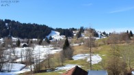 Archiv Foto Webcam Oberstaufen: Biohotel Schratt - Blick zur Imbergbahn 11:00