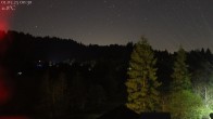 Archiv Foto Webcam Oberstaufen: Biohotel Schratt - Blick zur Imbergbahn 23:00