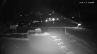 Archived image Webcam Schoppernau: View from Hotel Schrannen-Hof 23:00