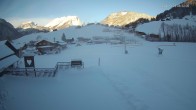 Archived image Webcam Schoppernau: View from Hotel Schrannen-Hof 07:00