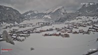 Archiv Foto Webcam Au am Skigebiet Diedamskopf 05:00