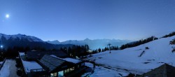 Archived image Webcam Grächen: Hannigalp north 21:00